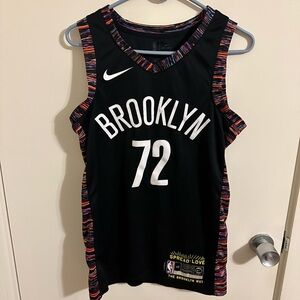 Nike authentic Brooklyn nets 72 biggie jersey size 40 barely worn